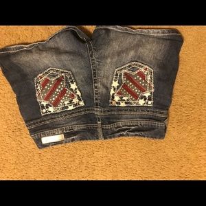 🇺🇸 B-Dazzled Wallflower demin shorts